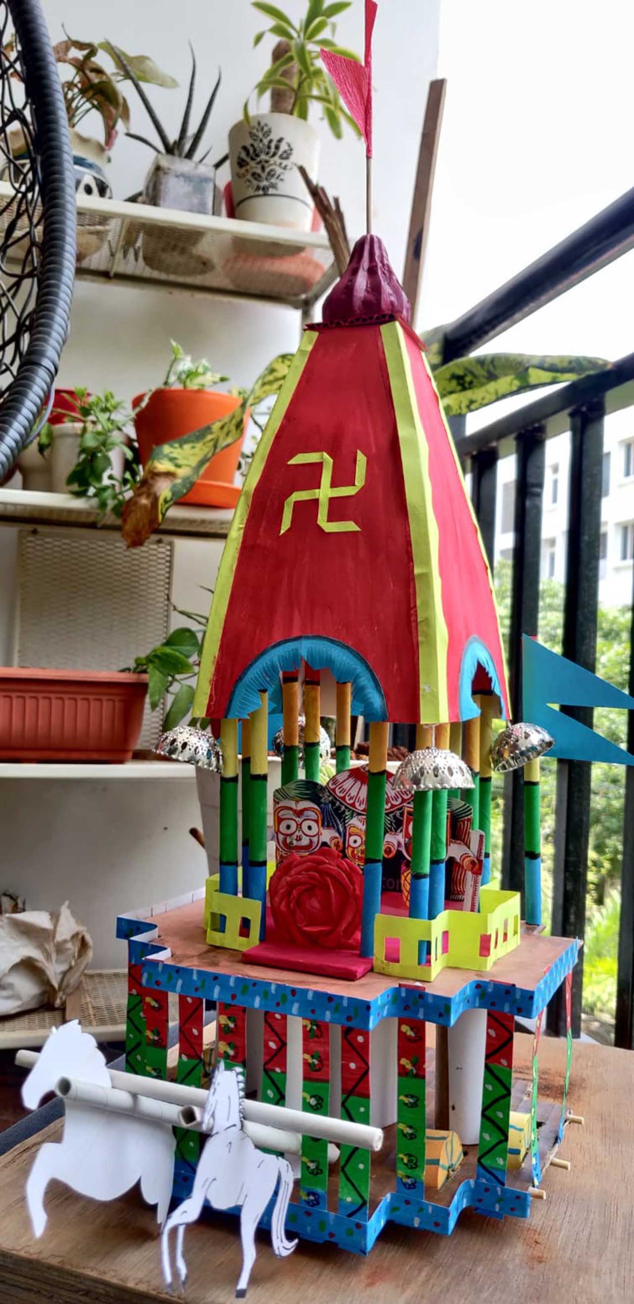 Ratha Yatra Miniature – Crafting the Holy Chariot
