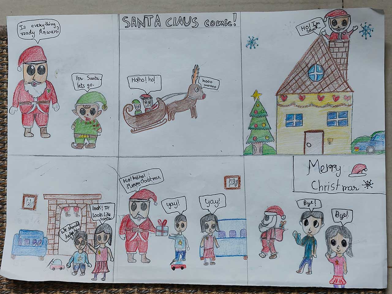 Santa Claus Comic